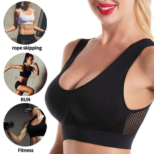BUY 1 Get 2 FREE Breathable Cool Liftup Air Sports Bra