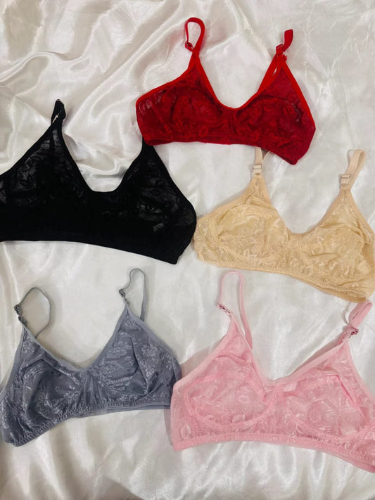 Buy One Get One Free ! Summer Cotton Net Bra